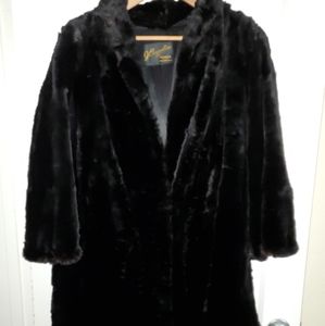 Vintage 1950's REAL Fur Coat by J Cuzzolino